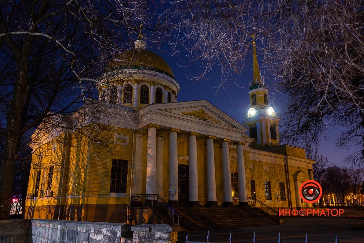 Собор построен в стиле классицизма