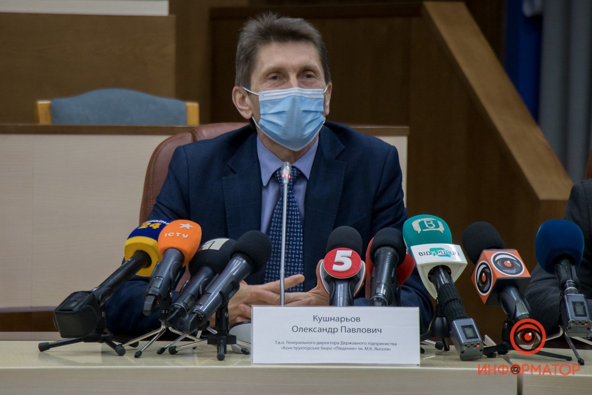 В.и.о. Генерального директора КБ “Южное” Александр Кушнарев В.и.о. Генерального директора КБ “Южное” Александр Кушнарев