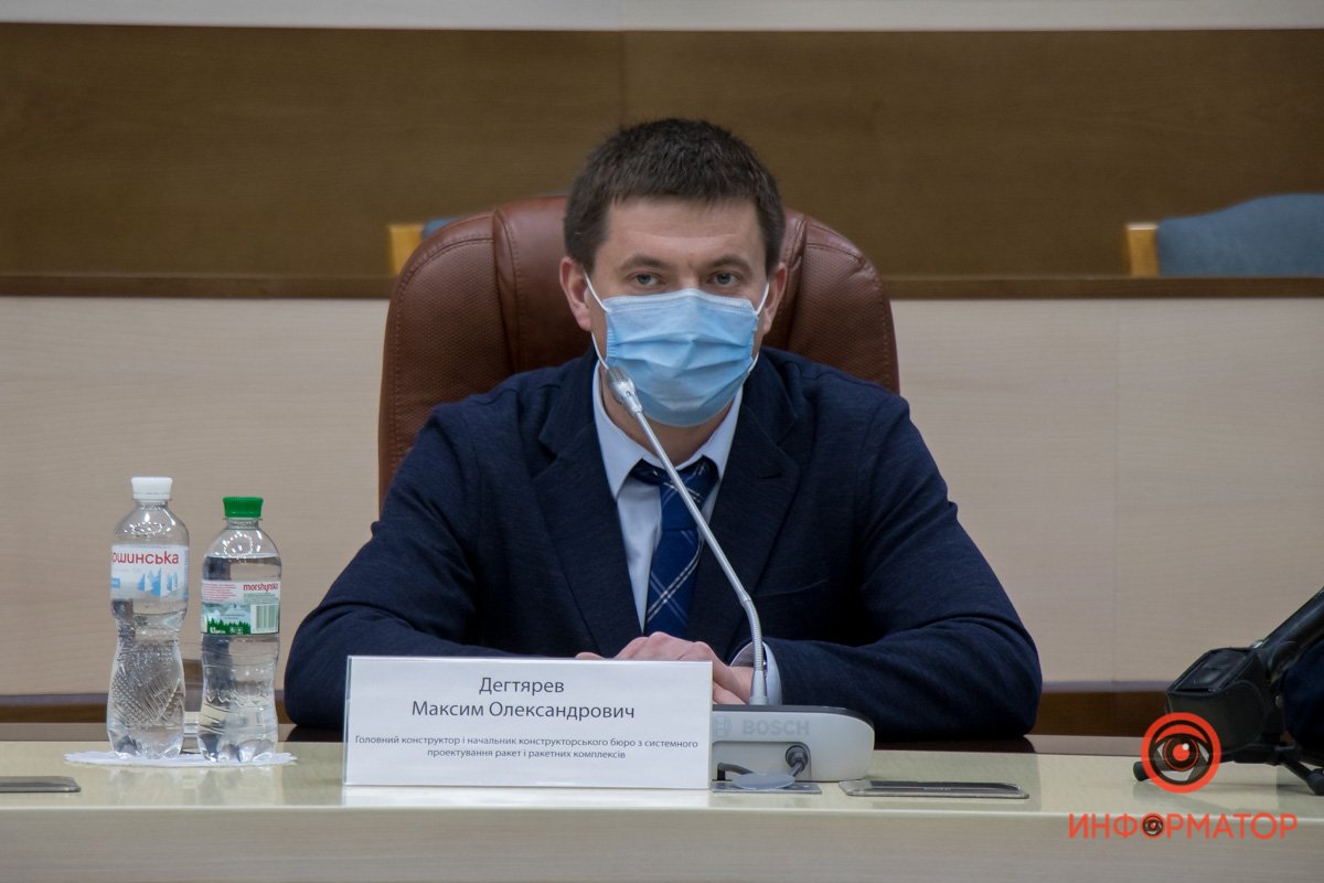 Главный конструктор и начальник конструкторского бюро по системному проектированию ракет и ракетных комплексов Максим Дегтярев Главный конструктор и начальник конструкторского бюро по системному проектированию ракет и ракетных комплексов Максим Дегтярев