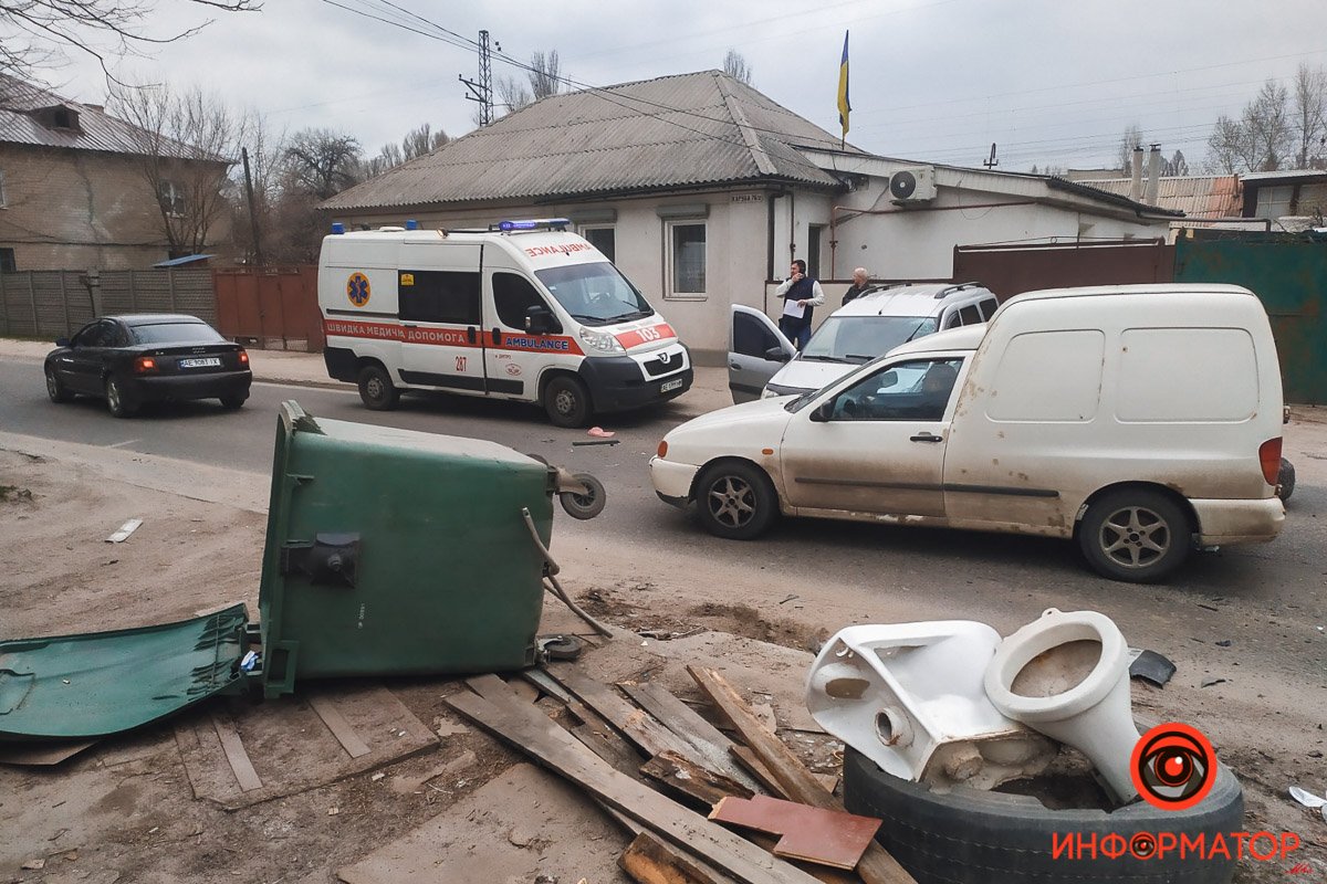 Мужчину госпитализировали 