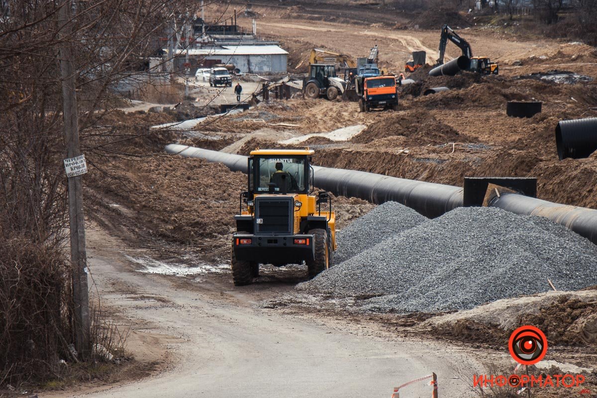 Объездная идет от Запорожского шоссе