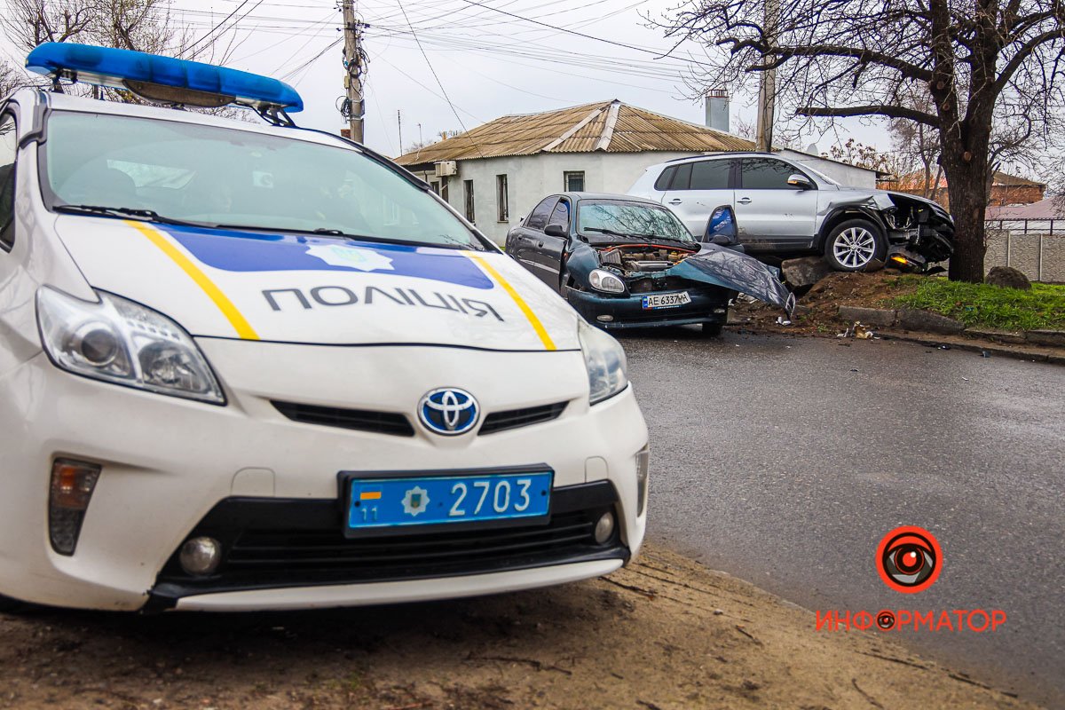 На место приехали патрульные