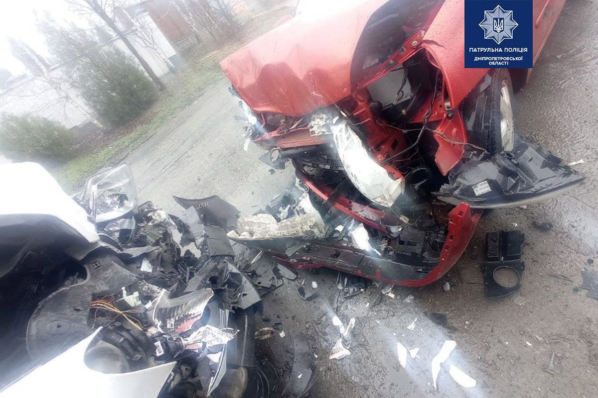 В четверг, 15 апреля, в Новоалександровке на улице Днепровской случилась авария