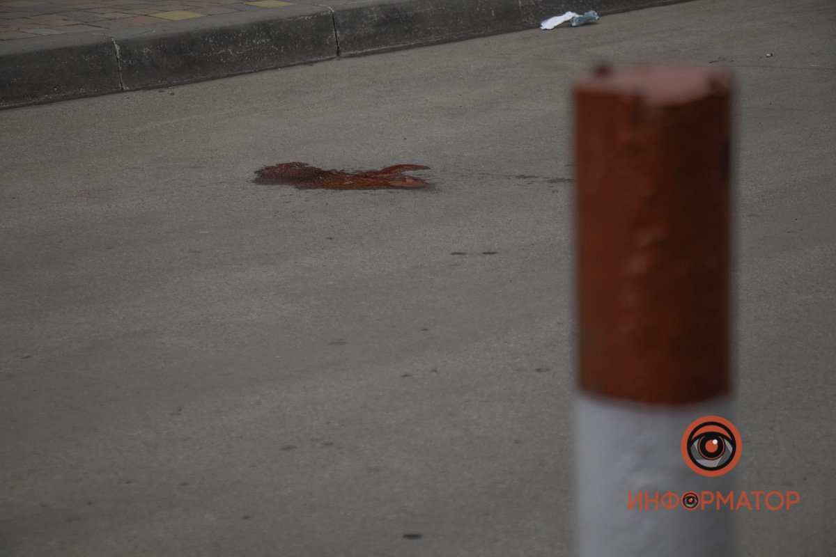 Пострадавшая была вся залита кровью