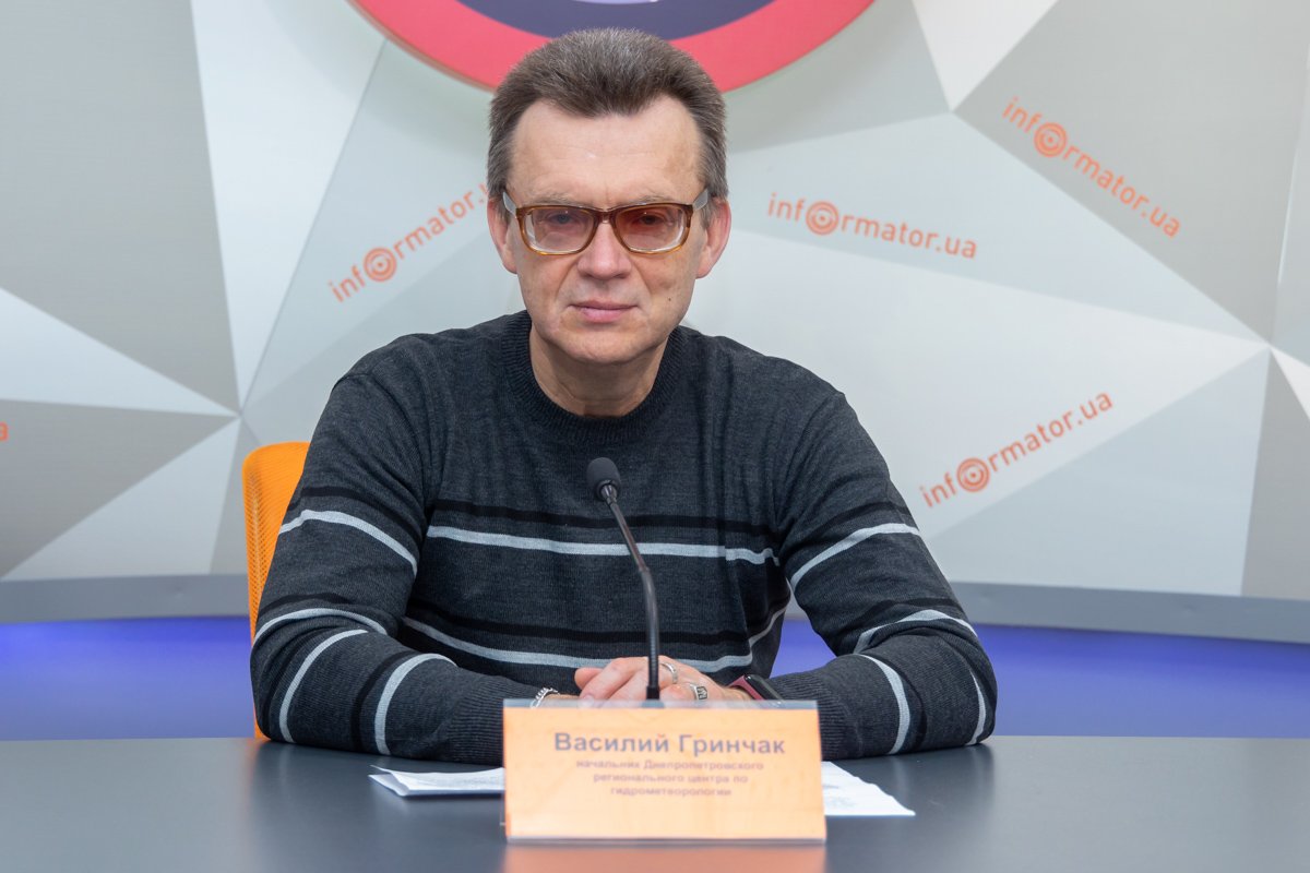 Начальник Днепропетровского регионального центра по гидрометеорологии Василий Гринчак