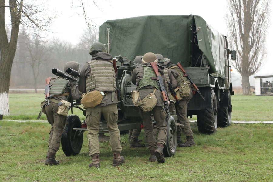 В Днепре и области полицейские и военные проводят учения 14