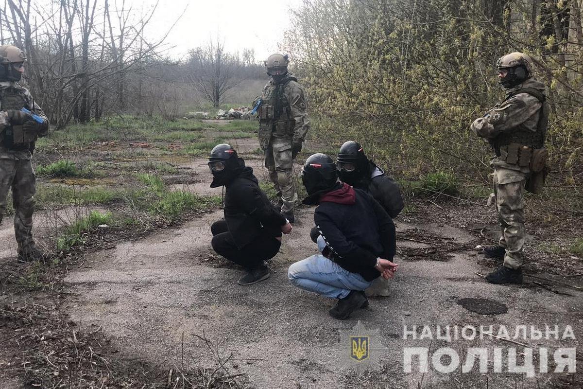 Учения всех подразделений полиции и Нацгвардии Днепропетровской области
