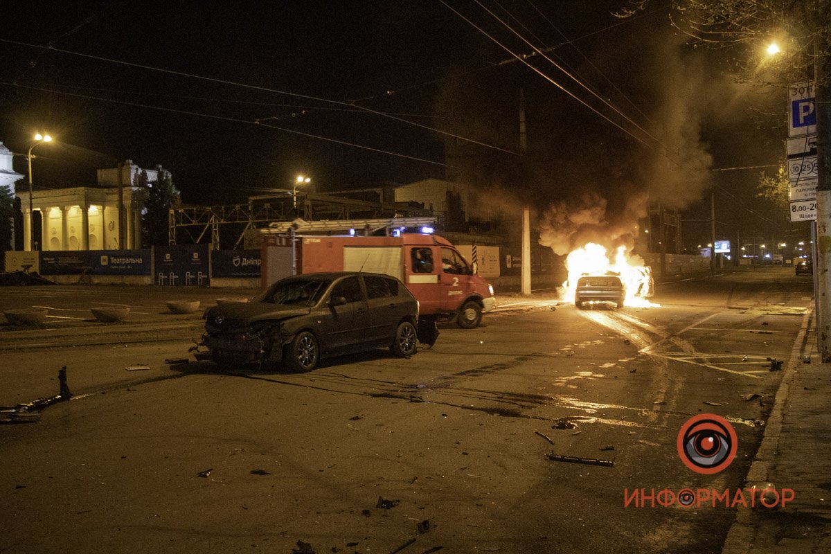 Пересечение улицы Половицкой и проспекта Яворницкого