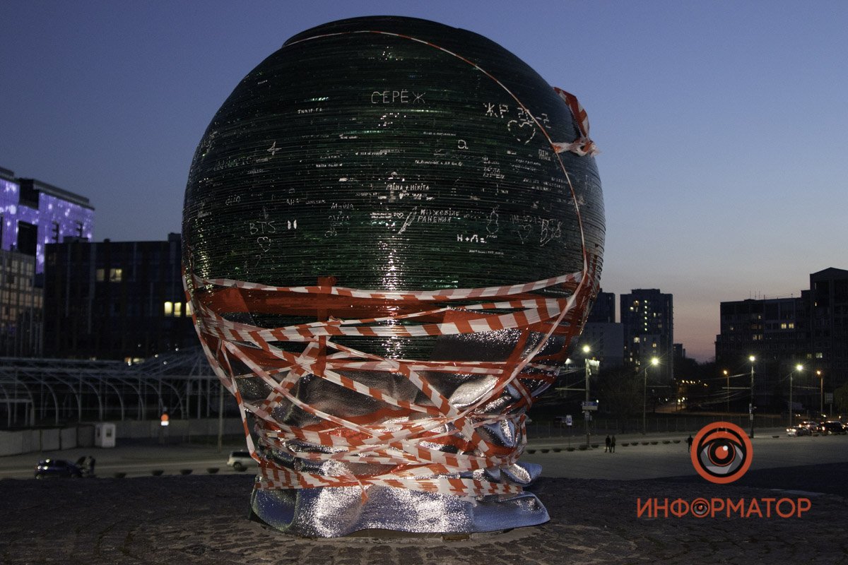 Внешних поврежедний у шара не обнаружено