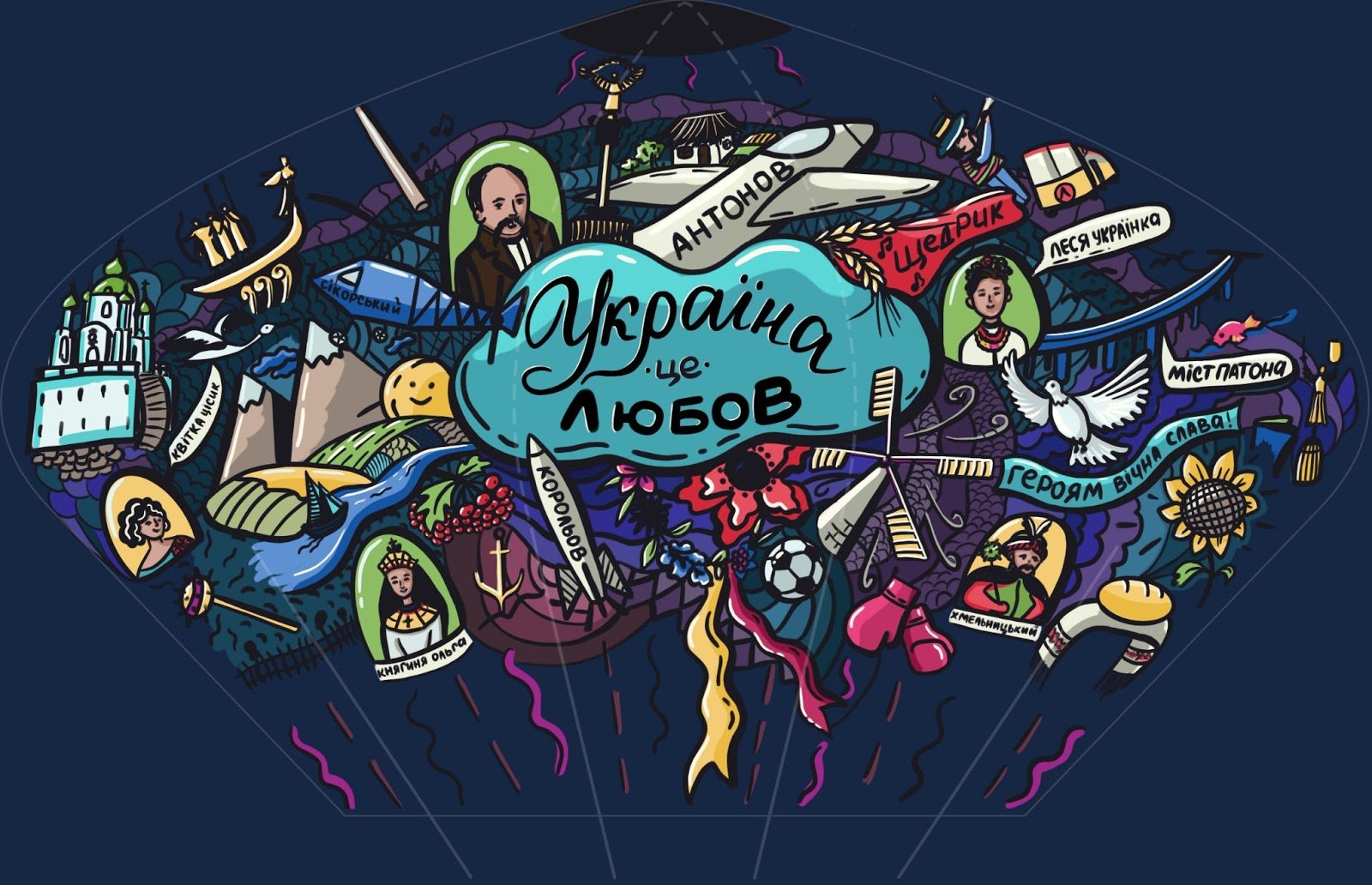 Валерия Сандуляк “Украина - это любовь” Валерия Сандуляк “Украина - это любовь”