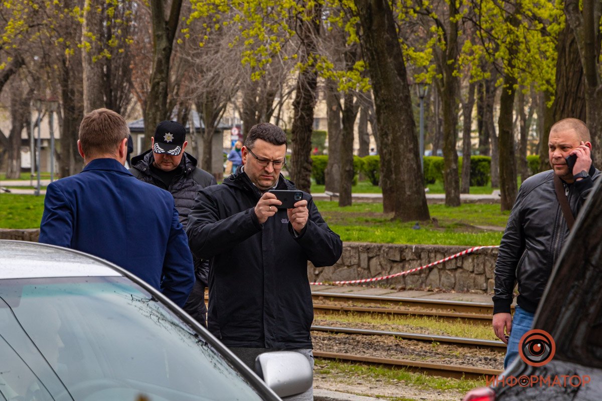 На месте глава ГУНП области Владимир Богонис