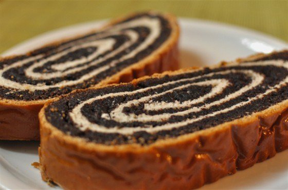 Рулет с маком