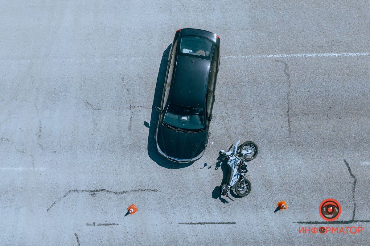 Авария произошла около 10:45