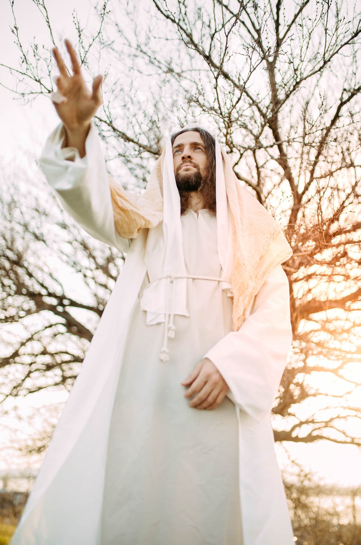 Фотограф хотел напомнить о важности веры