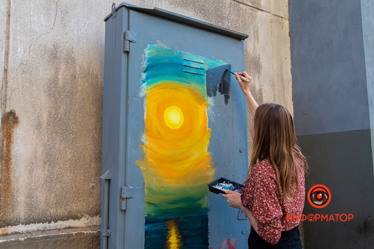 Художница занимается паблик-артом с прошлого года