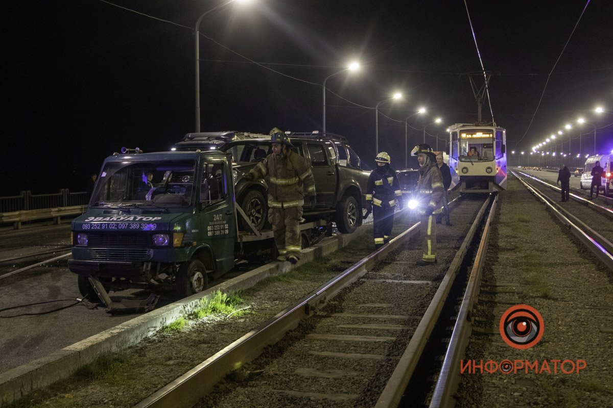 Движение трамваев временно было заблокировано