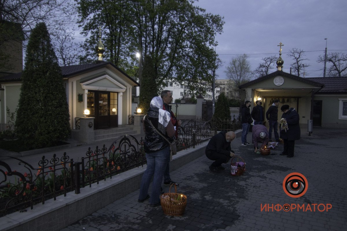 В Благовещенской церкви на Рабочей тоже нет ажиотажа