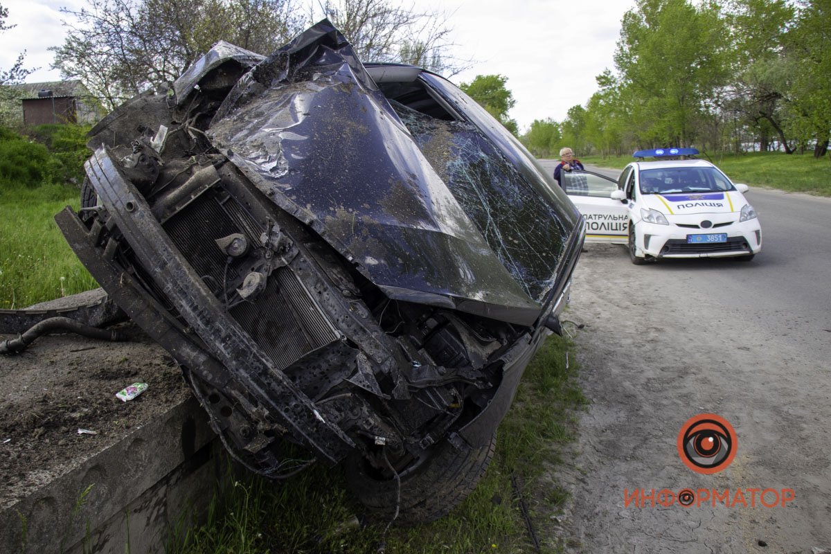 ДТП случилось за Южным мостом ДТП случилось за Южным мостом