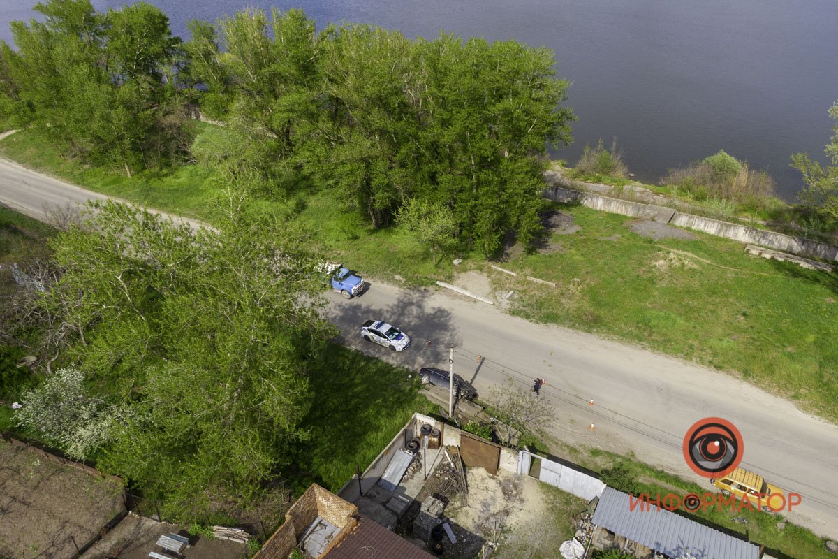 Участок аварии оградили конусами Участок аварии оградили конусами