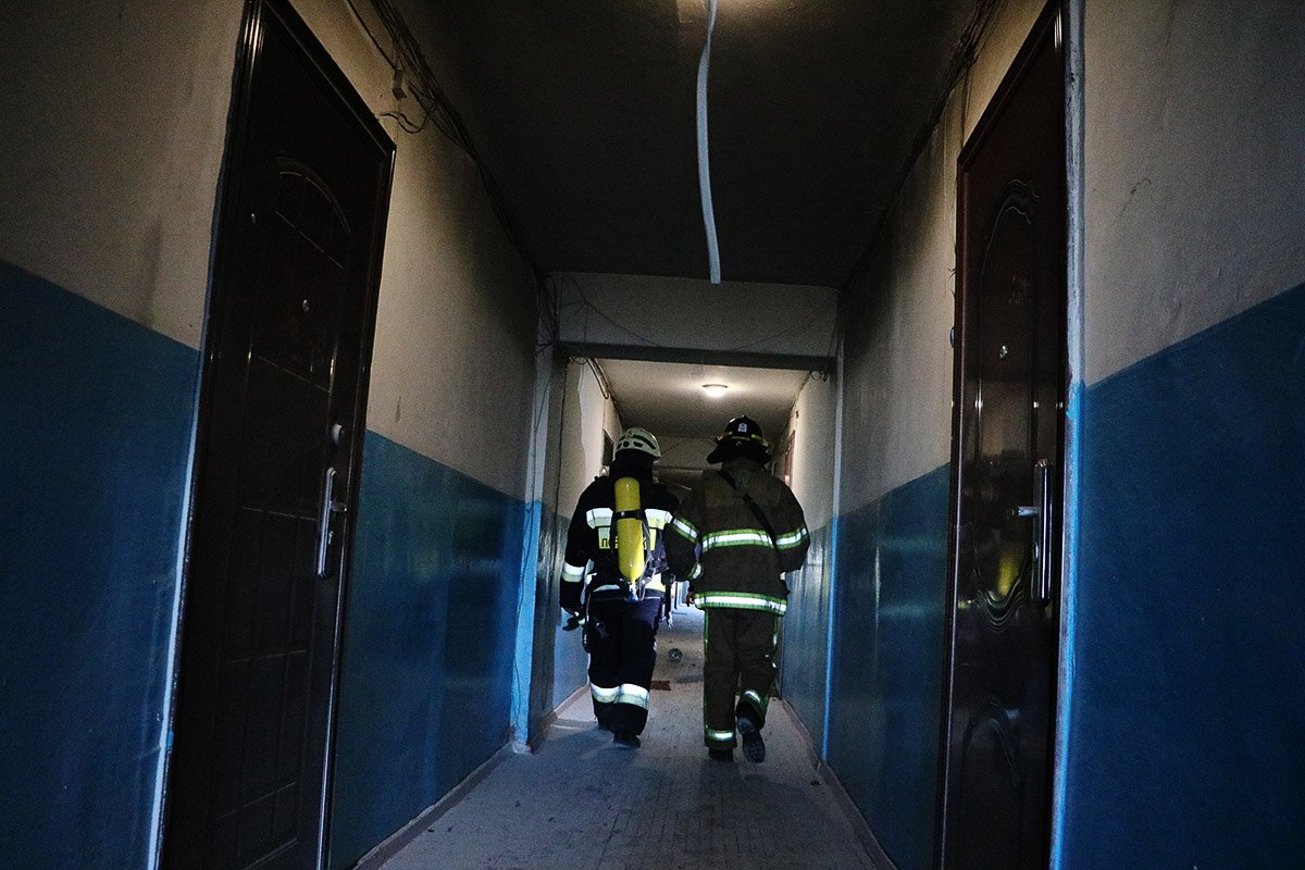 В воскресенье, 9 мая, на улице Титова случился пожар