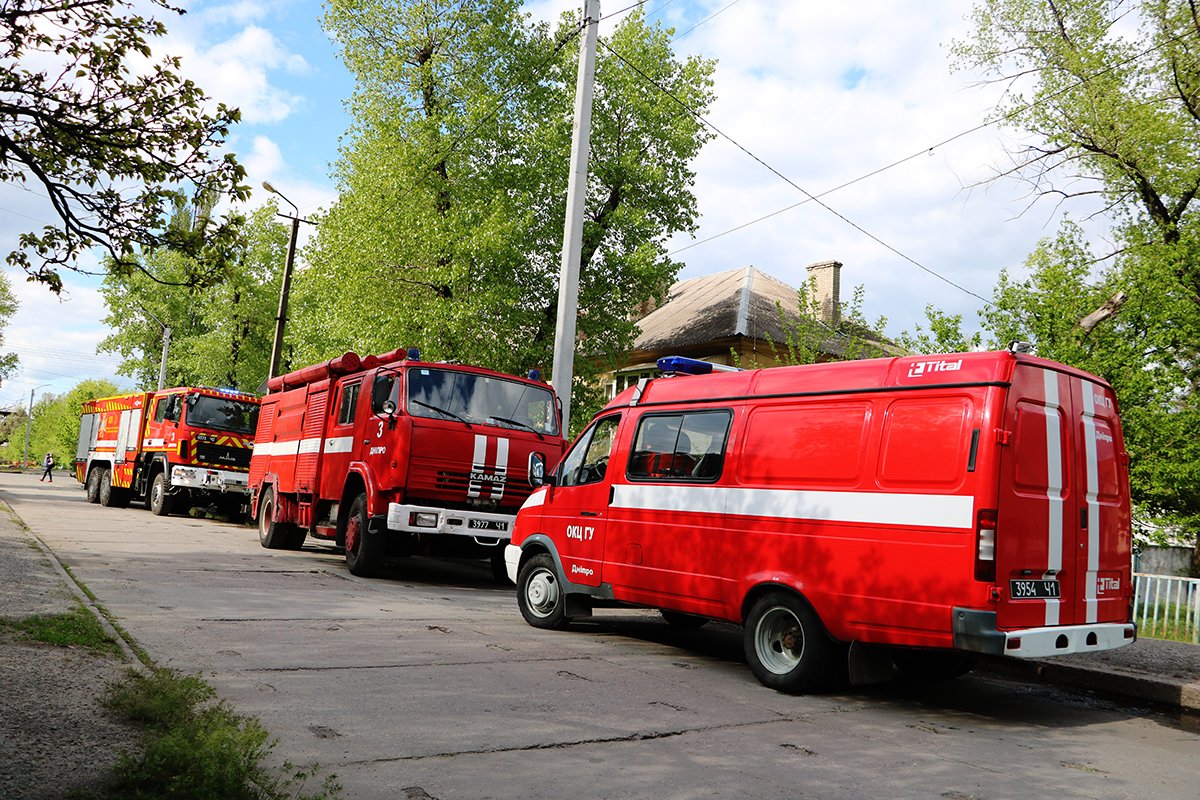 В воскресенье, 9 мая, на улице Семафорной случился пожар