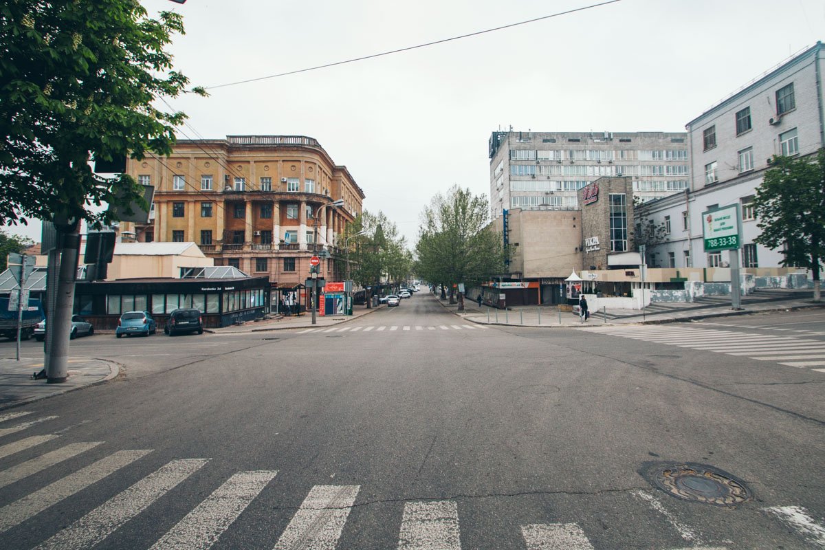 Так выглядела улица Короленко в 2019 году 