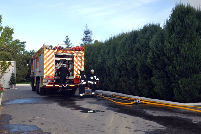 Огонь уничтожил 16 тонн сена Огонь уничтожил 16 тонн сена