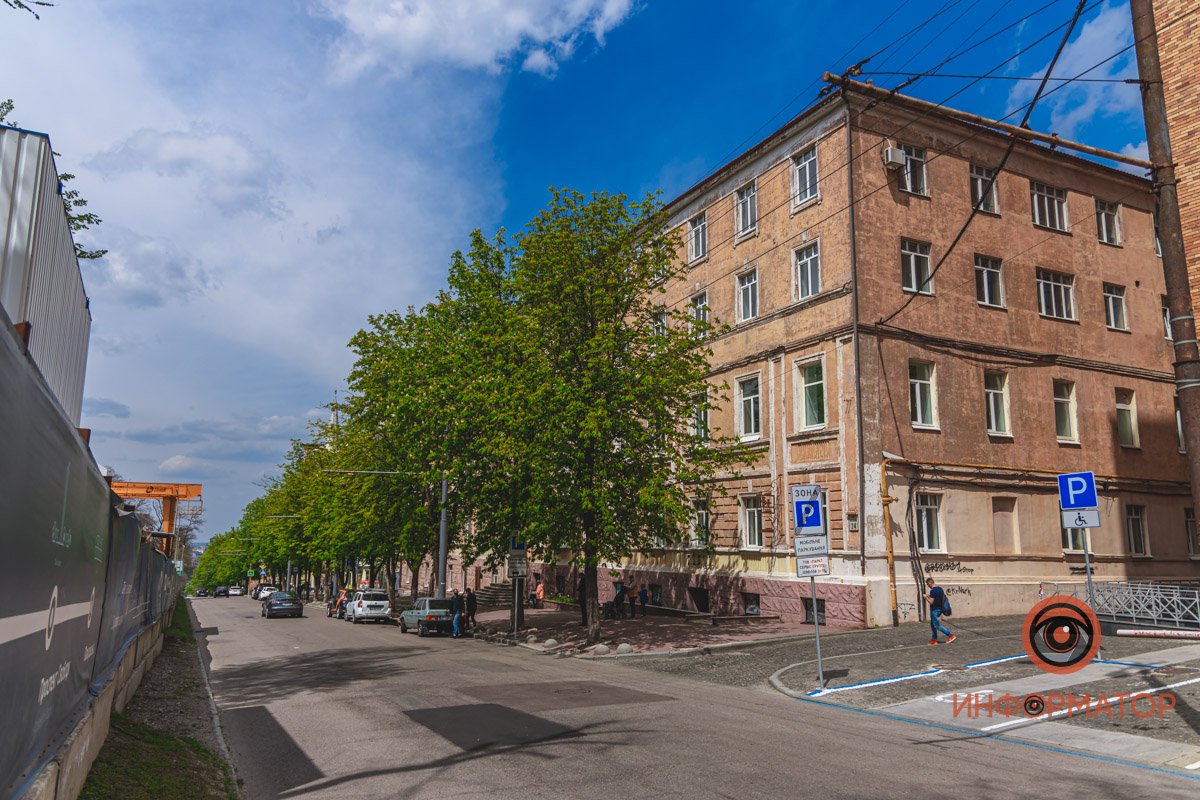 Дом №24 по проспекту Яворницкого сейчас