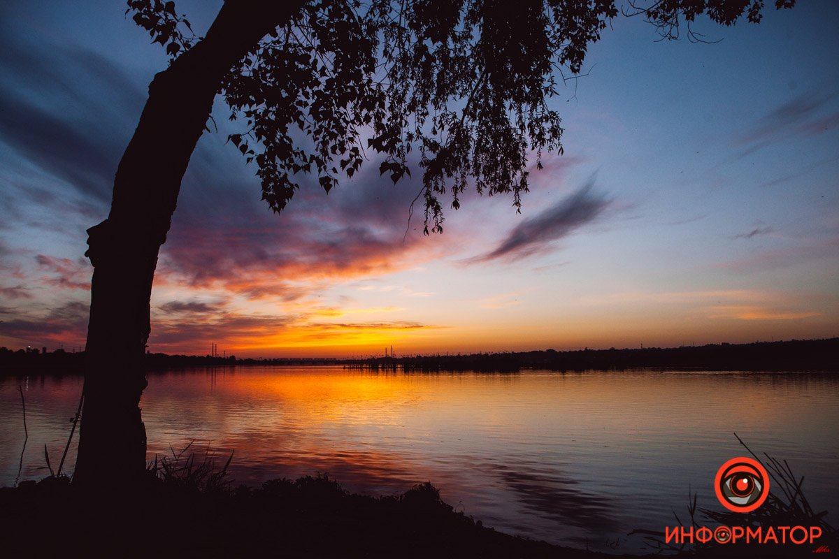 Умиротворение Город просыпается: как Днепр встретил рассвет на косе на Малиновского 13