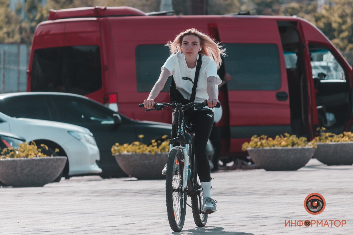 А днепрянки способны дать фору сильному полу в велогонках