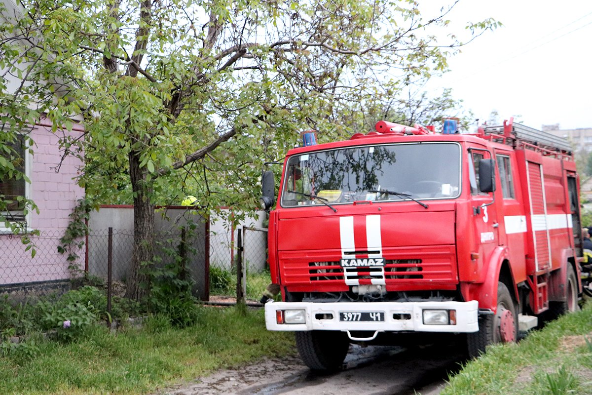 Площадь пожара составила 25 квадратных метров