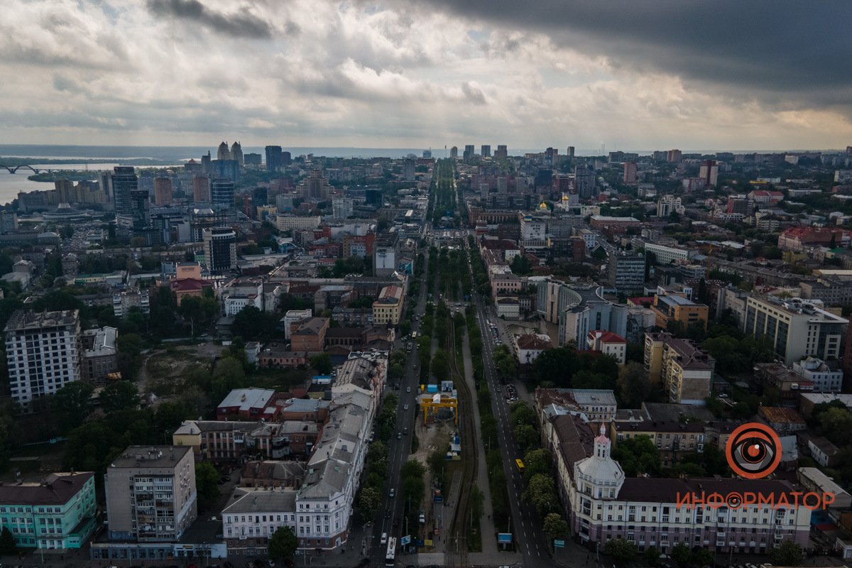 Каменные джунгли Как выглядит пасмурный майский Днепр 4