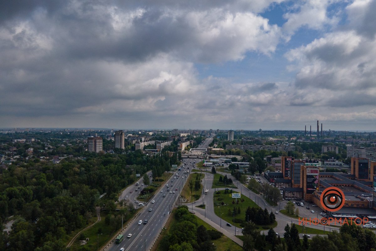 Скоро будет дождь Как выглядит пасмурный майский Днепр 21