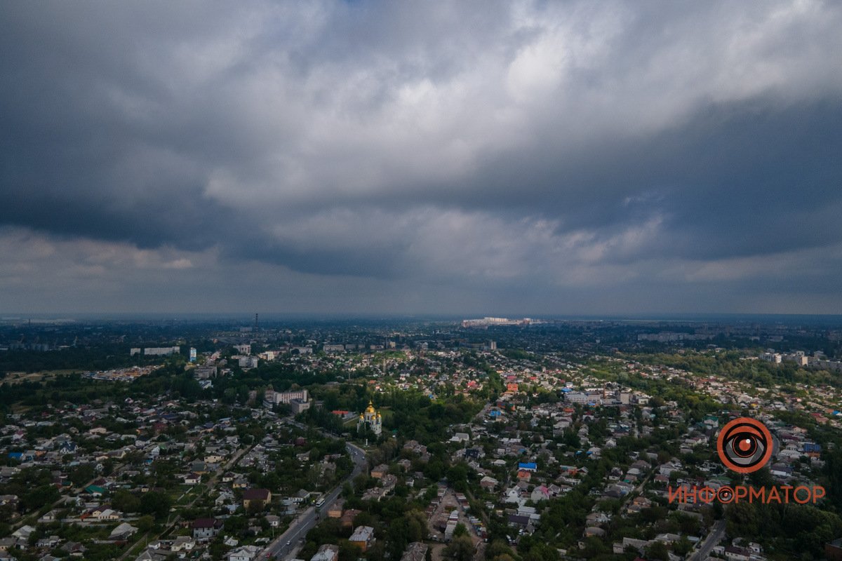 Островок света Как выглядит пасмурный майский Днепр 28