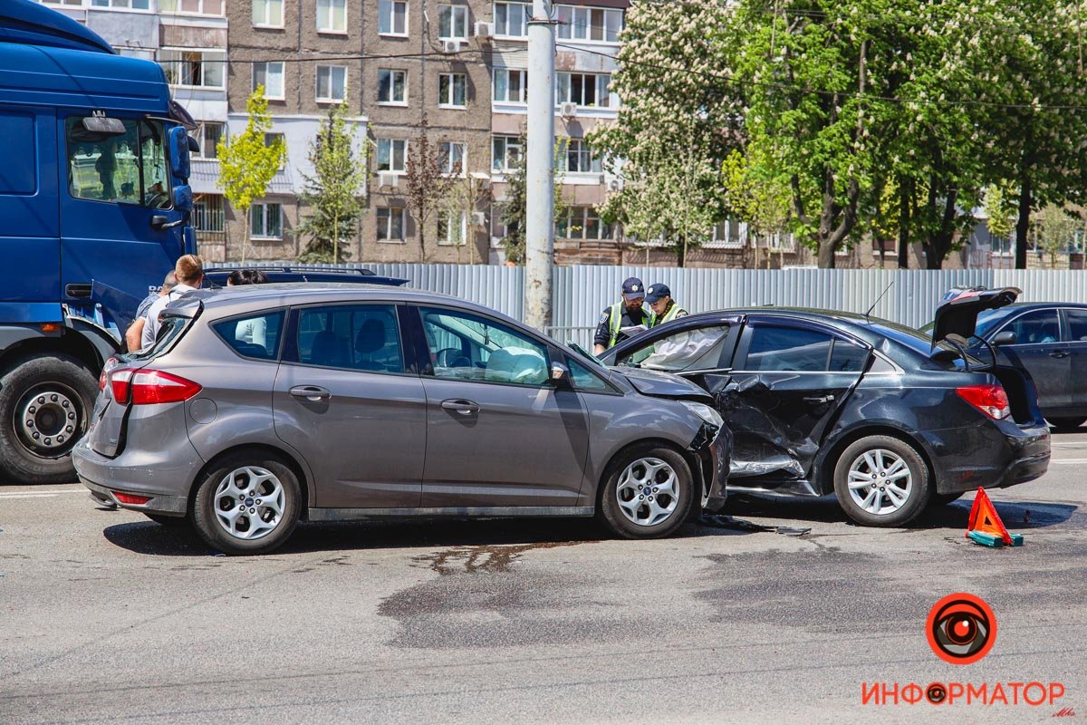 Авария случилась примерно в 11:30