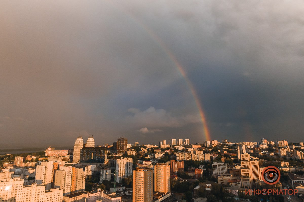 Город с высоты птичьего полета