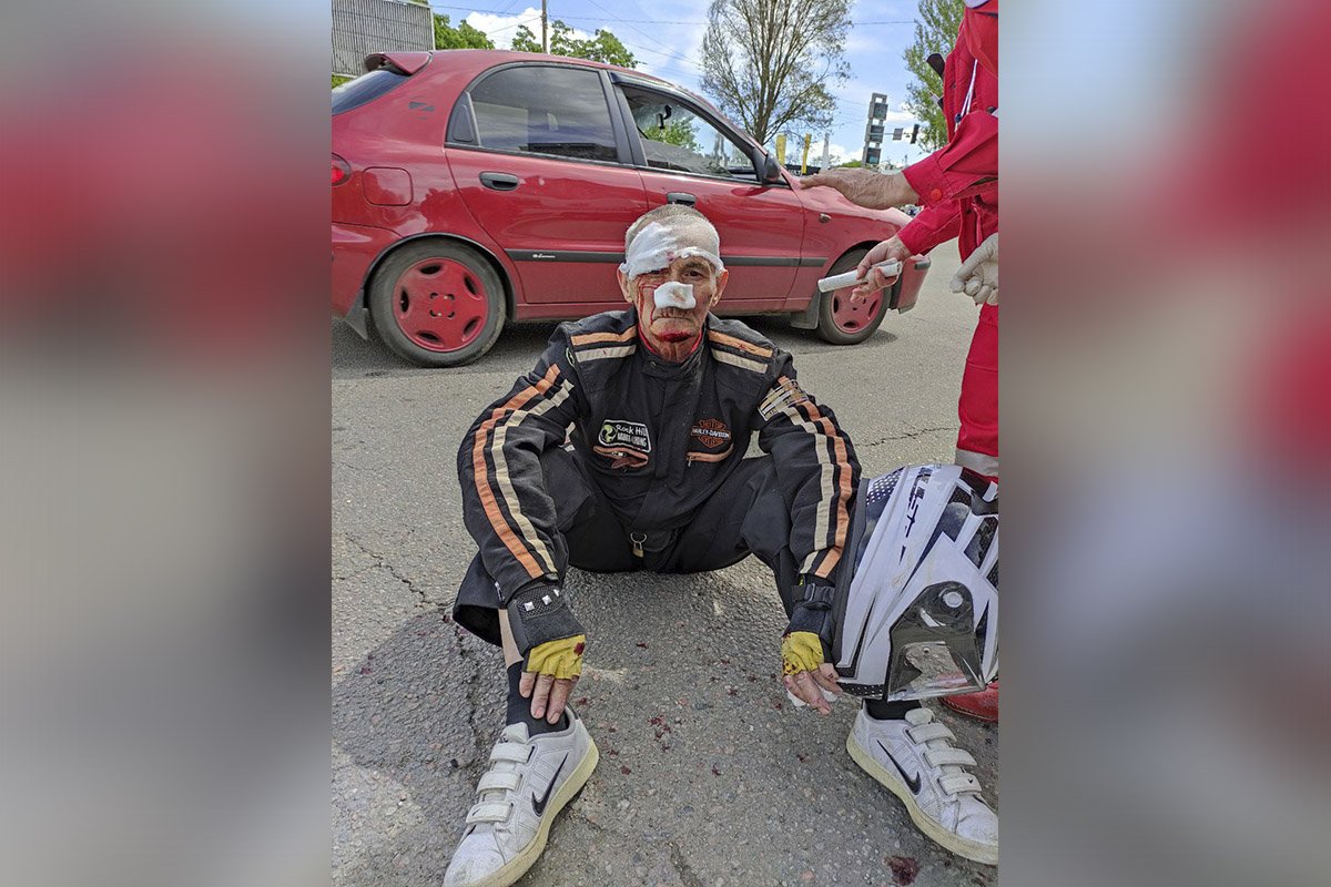 Водитель двухколесного 1955 года рождения получил травмы Водитель двухколесного 1955 года рождения получил травмы