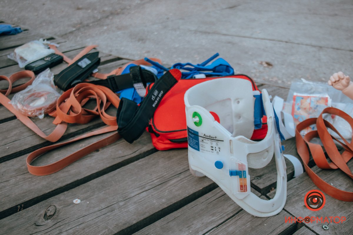 В Днепре в парке Шевченко прошел тренинг по оказанию первой помощи 3