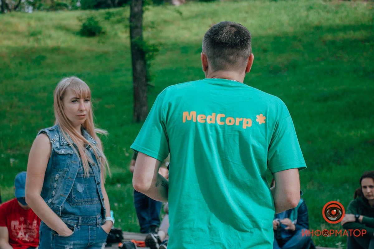 В Днепре в парке Шевченко прошел тренинг по оказанию первой помощи 5