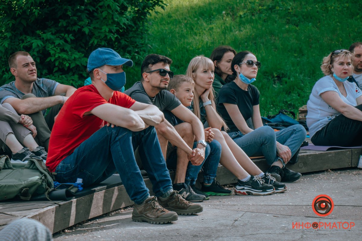 В Днепре в парке Шевченко прошел тренинг по оказанию первой помощи 9