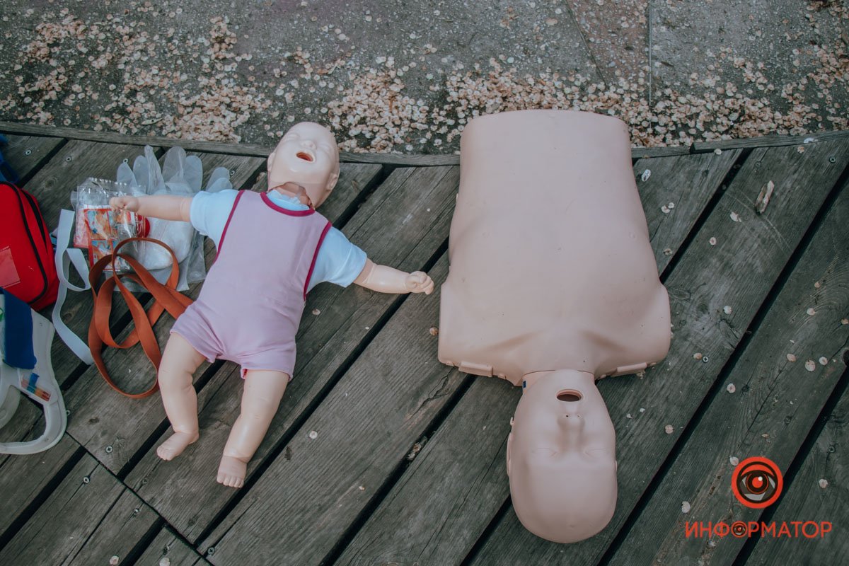 В Днепре в парке Шевченко прошел тренинг по оказанию первой помощи 15