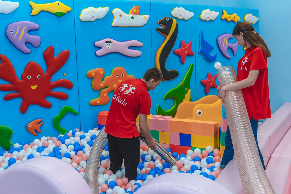 И зоне для самых маленьких