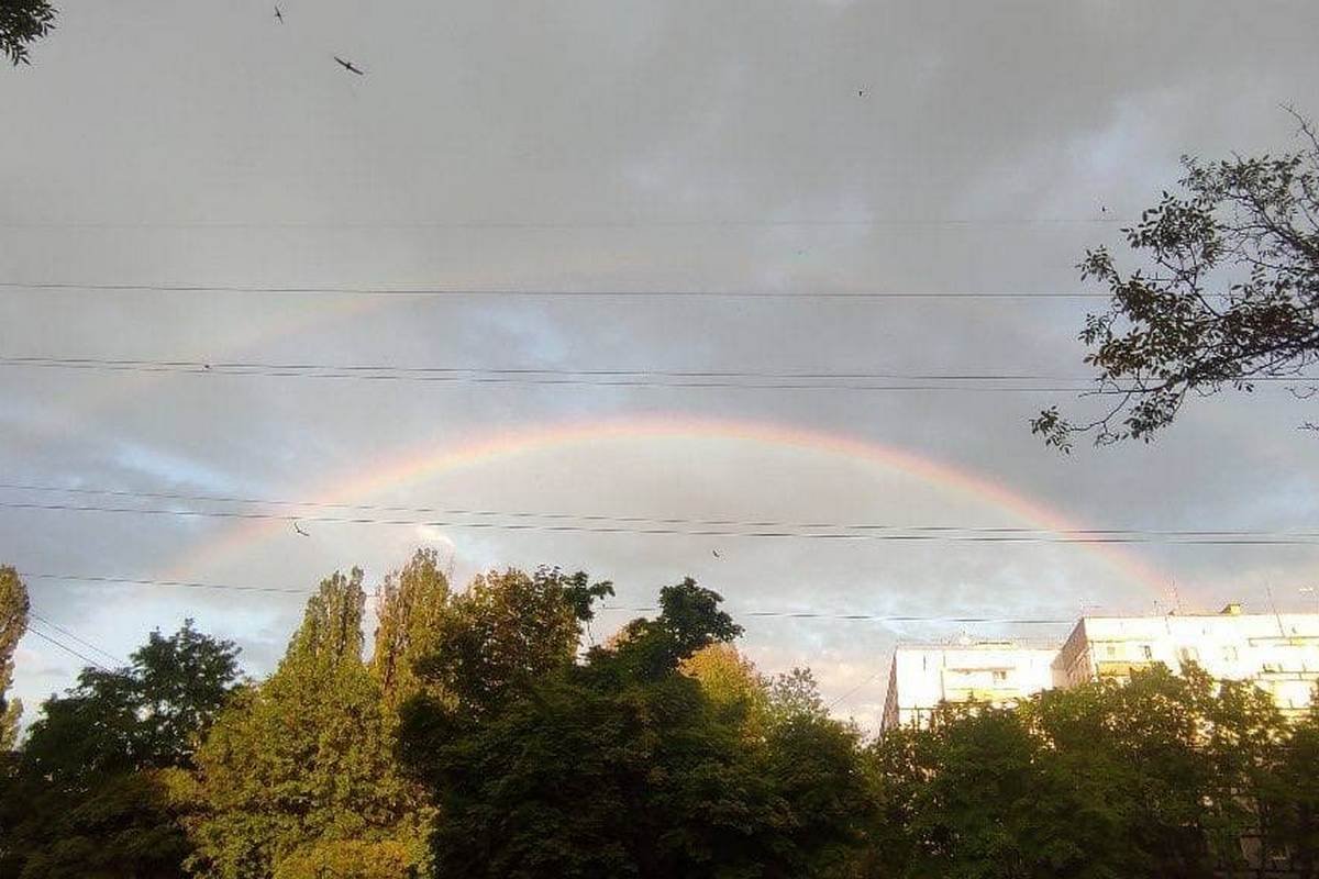 Окольцевало небо