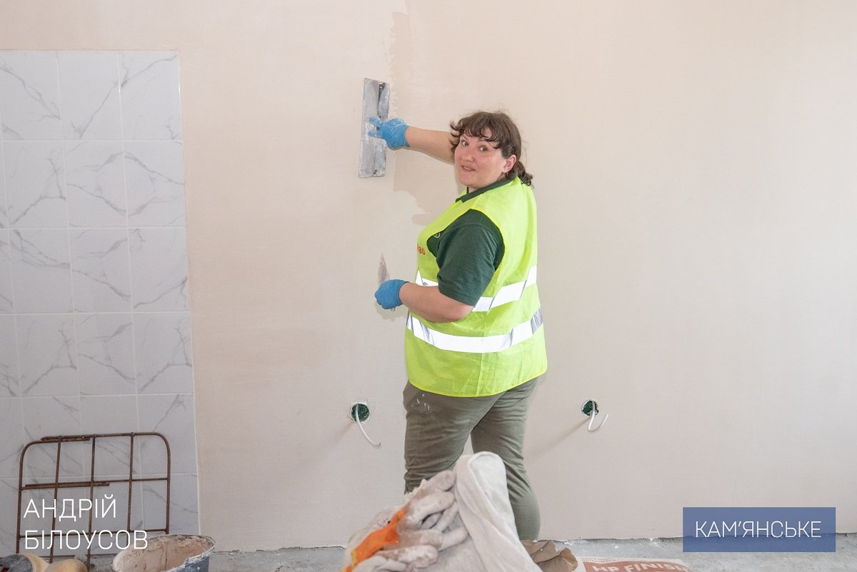 В Каменском продолжается строительство амбулатории для жителей Романково 2