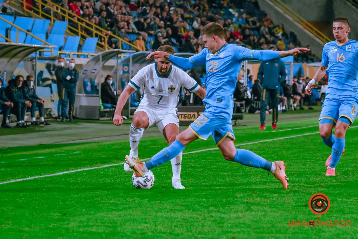 Сборная Украины в Днепре обыграла сборную Северной Ирландии: как это было 14