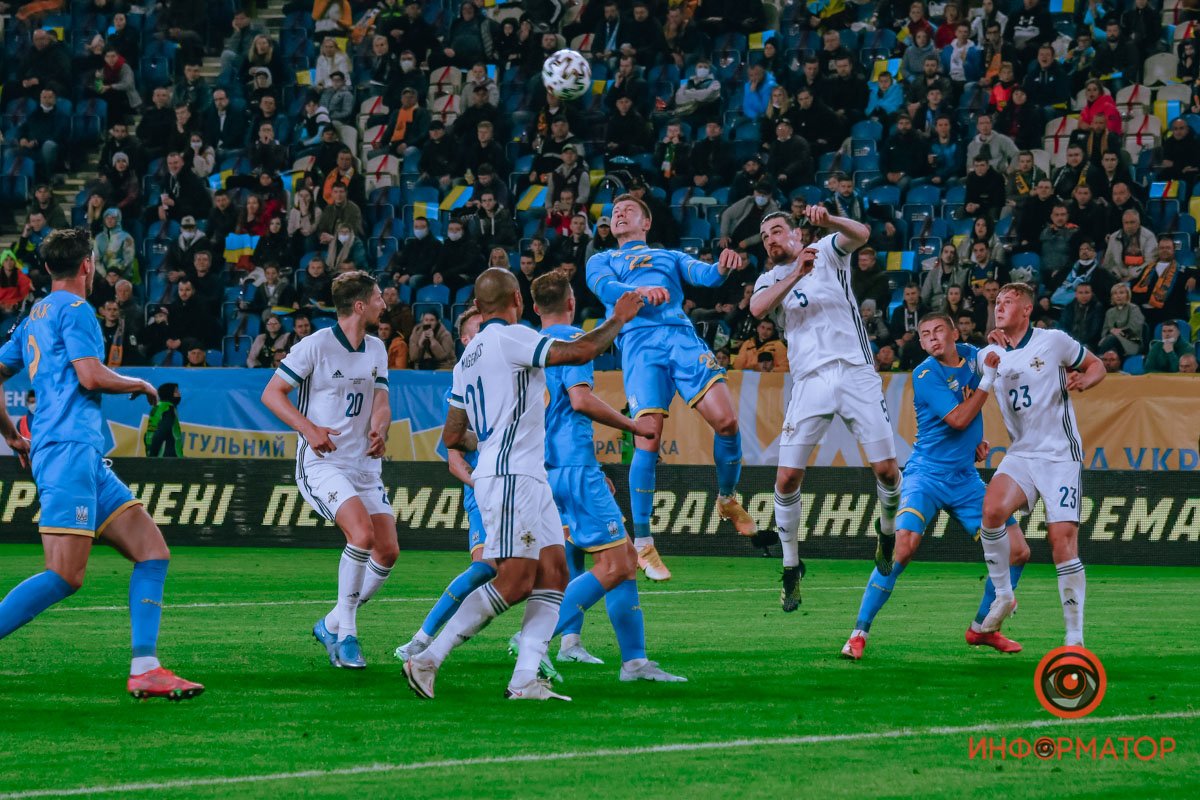 Сборная Украины в Днепре обыграла сборную Северной Ирландии: как это было 16