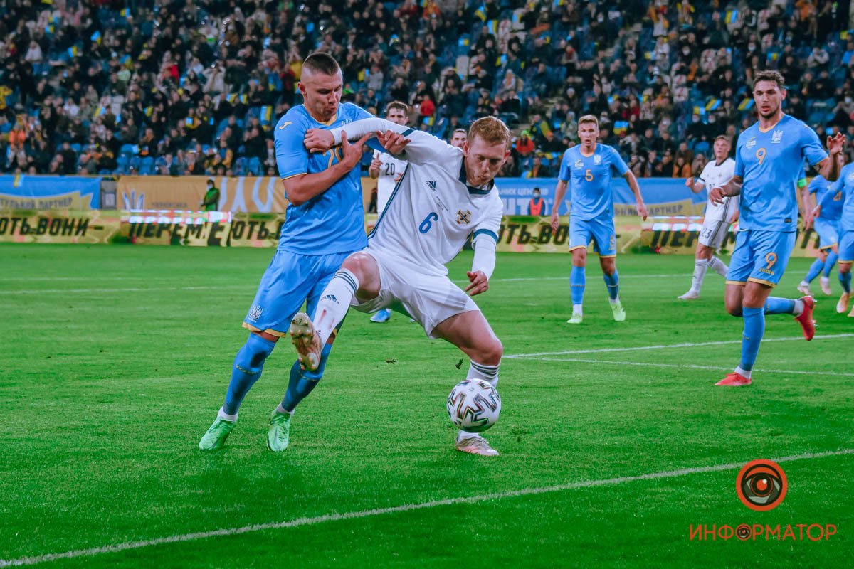 Сборная Украины в Днепре обыграла сборную Северной Ирландии: как это было 17