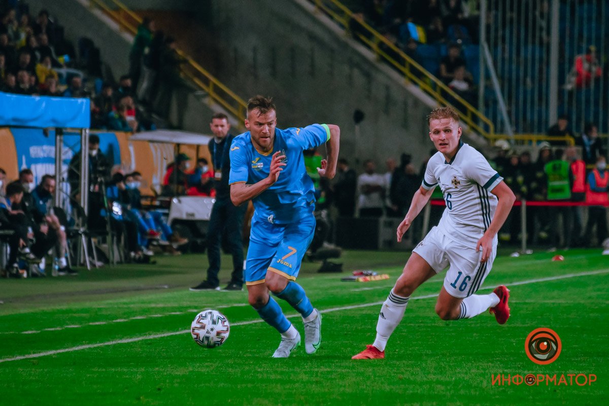 Сборная Украины в Днепре обыграла сборную Северной Ирландии: как это было 23