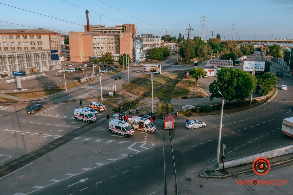 Место аварии Место аварии