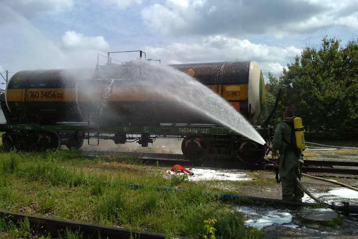 Утечка серной кислоты Утечка серной кислоты